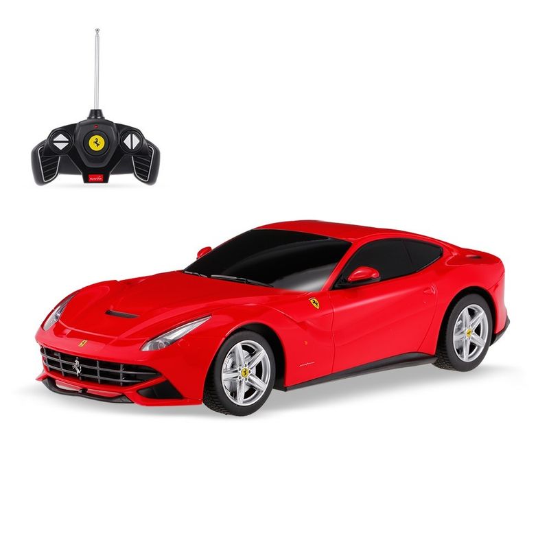 Jucarii, Copii si Bebe - Jucarii si jocuri - Vehicule si jucarii cu telecomanda - Masinute - MASINA CU TELECOMANDA FERRARI F12 SCARA 1 LA 18 - Infinity.ro