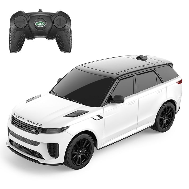 Jucarii, Copii si Bebe - Jucarii si jocuri - Vehicule si jucarii cu telecomanda - Masinute - MASINA CU TELECOMANDA RANGE ROVER SPORT SV ALB SCARA 1 LA 24 - Infinity.ro