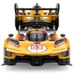 Jucarii, Copii si Bebe - Jucarii si jocuri - Vehicule si jucarii cu telecomanda - Masinute - MASINA CU TELECOMANDA FERRARI 499P N83 GALBEN SCARA 1 LA 24 - Infinity.ro