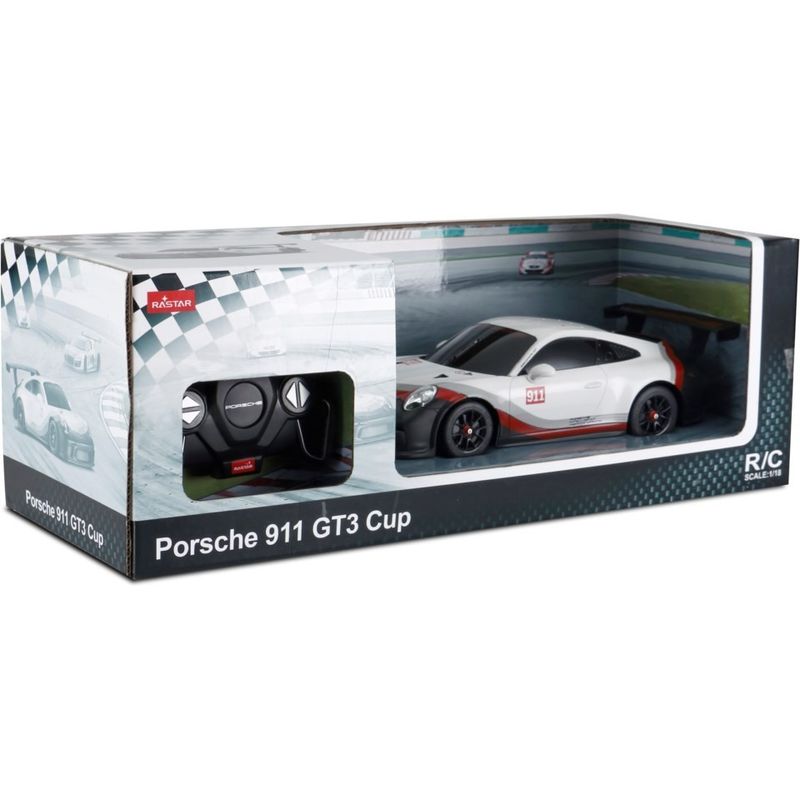 Jucarii, Copii si Bebe - Jucarii si jocuri - Vehicule si jucarii cu telecomanda - Masinute - MASINA CU TELECOMANDA PORSCHE 911 GT3 CUP SCARA 1 LA 18 - Infinity.ro