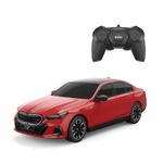 Jucarii, Copii si Bebe - Jucarii si jocuri - Vehicule si jucarii cu telecomanda - Motociclete de jucarie - MASINA CU TELECOMANDA BMW I5 ROSU SCARA 1 LA 24 - Infinity.ro