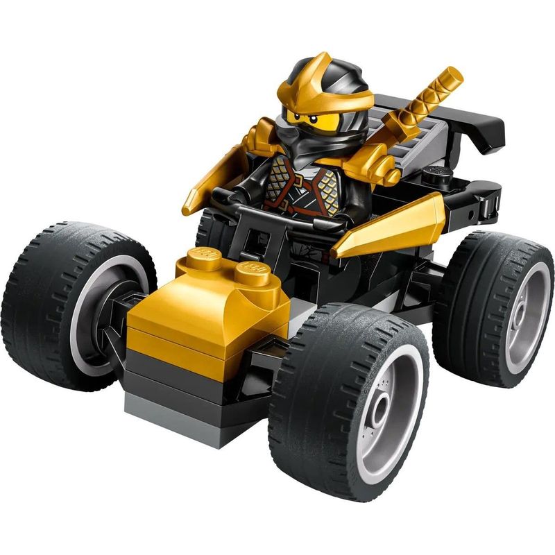 Jucarii, Copii si Bebe - Jucarii si jocuri - Seturi de constructie si cuburi - Seturi de constructie - LEGO NINJAGO MASINA RAZBOINICULUI NINJA COLE 30723 - Infinity.ro