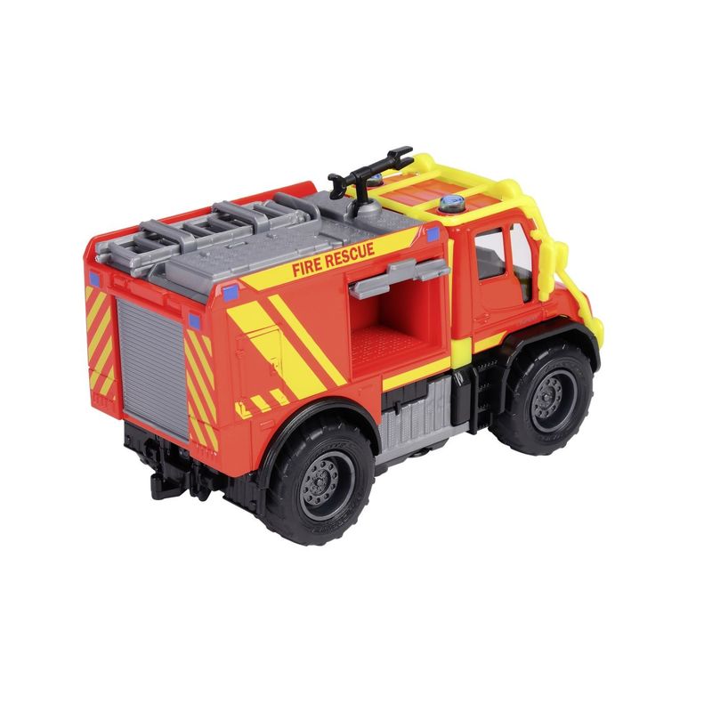 Jucarii, Copii si Bebe - Jucarii si jocuri - Vehicule si jucarii cu telecomanda - Motociclete de jucarie - MAJORETTE MASINA METALICA DE POMPIERI MERCEDES UNIMOG U530 SCARA 1 LA 43 - Infinity.ro
