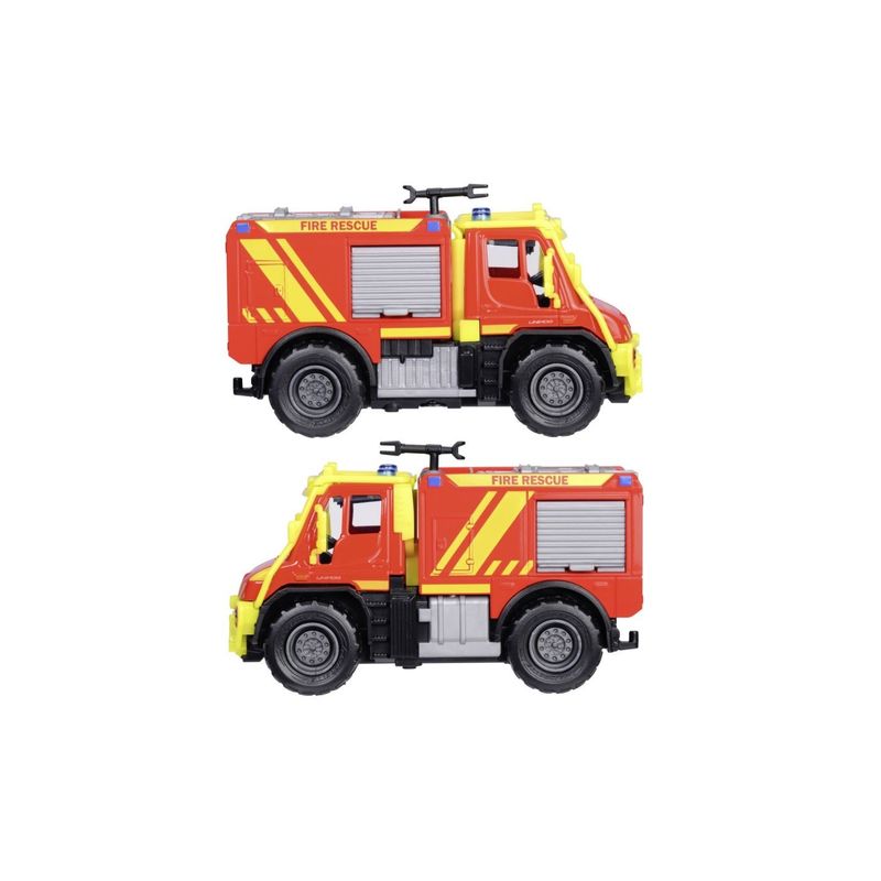 Jucarii, Copii si Bebe - Jucarii si jocuri - Vehicule si jucarii cu telecomanda - Motociclete de jucarie - MAJORETTE MASINA METALICA DE POMPIERI MERCEDES UNIMOG U530 SCARA 1 LA 43 - Infinity.ro