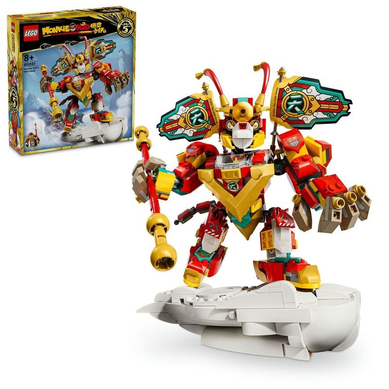 Jucarii, Copii si Bebe - Jucarii si jocuri - Seturi de constructie si cuburi - Seturi de constructie - LEGO MONKIE KID MINIROBOTUL LUI MONKIE KID 80051 - Infinity.ro