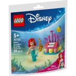 Jucarii, Copii si Bebe - Jucarii si jocuri - Seturi de constructie si cuburi - Seturi de constructie - LEGO DISNEY PRINCESS DISTRACTIE MUZICALA CU FLOUNDER DE ZIUA DE NASTERE A LUI ARIEL 30720 - Infinity.ro