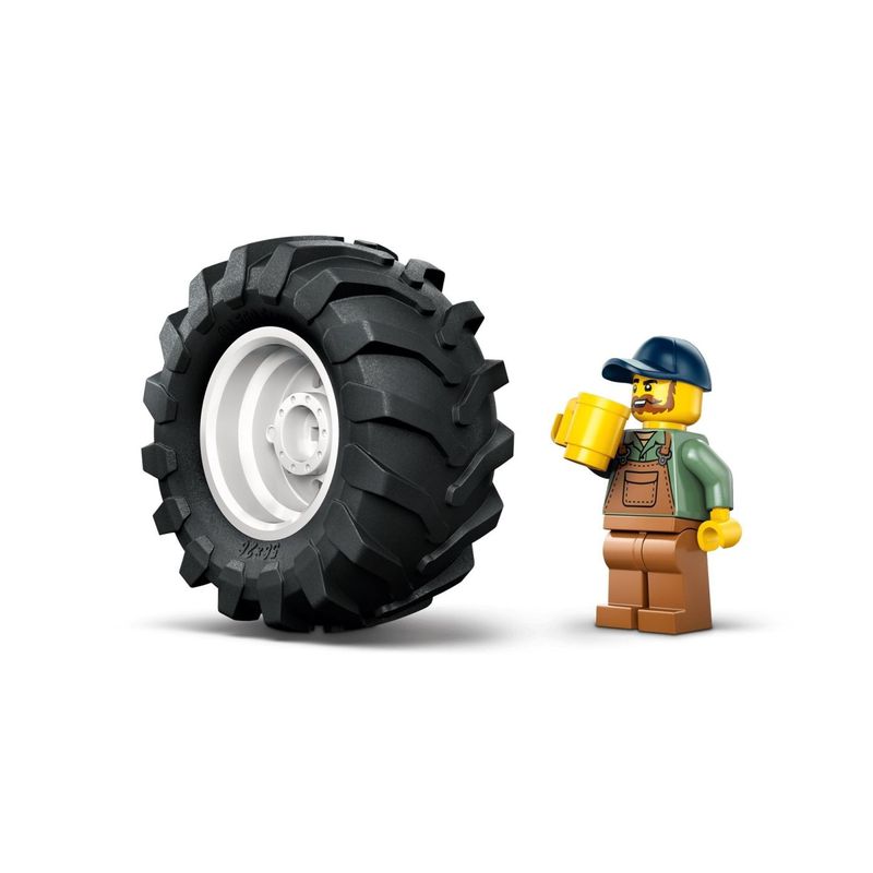 Jucarii, Copii si Bebe - Jucarii si jocuri - Seturi de constructie si cuburi - Seturi de constructie - LEGO CITY TRACTOR 60498 - Infinity.ro