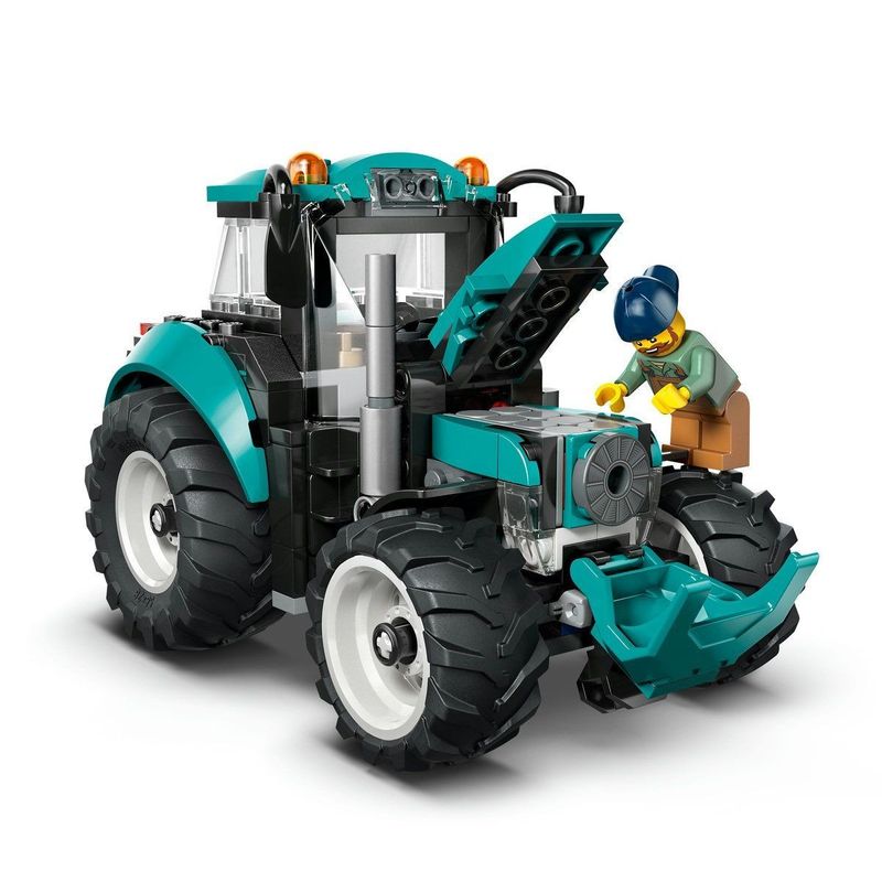Jucarii, Copii si Bebe - Jucarii si jocuri - Seturi de constructie si cuburi - Seturi de constructie - LEGO CITY TRACTOR 60498 - Infinity.ro
