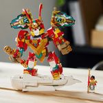 Jucarii, Copii si Bebe - Jucarii si jocuri - Seturi de constructie si cuburi - Seturi de constructie - LEGO MONKIE KID MINIROBOTUL LUI MONKIE KID 80051 - Infinity.ro