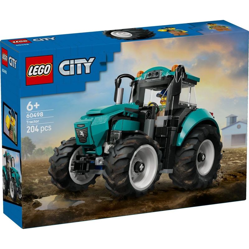 Jucarii, Copii si Bebe - Jucarii si jocuri - Seturi de constructie si cuburi - Seturi de constructie - LEGO CITY TRACTOR 60498 - Infinity.ro