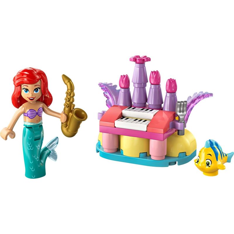 Jucarii, Copii si Bebe - Jucarii si jocuri - Seturi de constructie si cuburi - Seturi de constructie - LEGO DISNEY PRINCESS DISTRACTIE MUZICALA CU FLOUNDER DE ZIUA DE NASTERE A LUI ARIEL 30720 - Infinity.ro