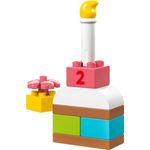 Jucarii, Copii si Bebe - Jucarii si jocuri - Seturi de constructie si cuburi - Seturi de constructie - LEGO DUPLO TORT ANIVERSAR 30712 - Infinity.ro