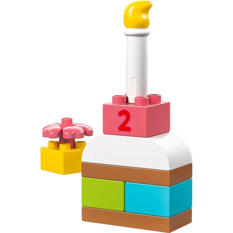 Jucarii, Copii si Bebe - Jucarii si jocuri - Seturi de constructie si cuburi - Seturi de constructie - LEGO DUPLO TORT ANIVERSAR 30712 - Infinity.ro