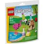 Jucarii, Copii si Bebe - Jucarii si jocuri - Seturi de constructie si cuburi - Seturi de constructie - LEGO CREATOR PETRECERE DE ZI DE NASTERE CU ANIMALUTE 30715 - Infinity.ro
