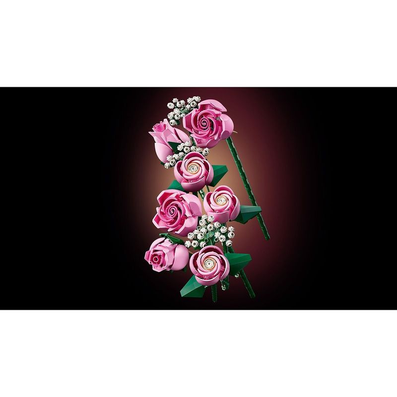 Jucarii, Copii si Bebe - Jucarii si jocuri - Seturi de constructie si cuburi - Seturi de constructie - LEGO BOTANICALS BUCHET DE TRANDAFIRI ROZ 10374 - Infinity.ro
