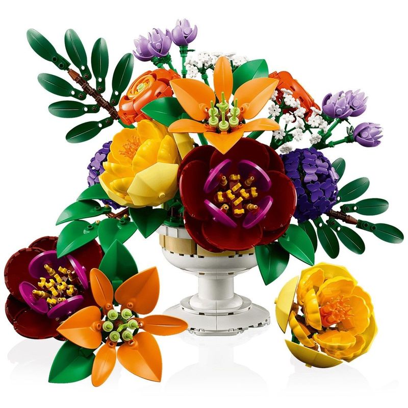 Jucarii, Copii si Bebe - Jucarii si jocuri - Seturi de constructie si cuburi - Seturi de constructie - LEGO BOTANICALS  ARANJAMENT FLORAL 10345 - Infinity.ro