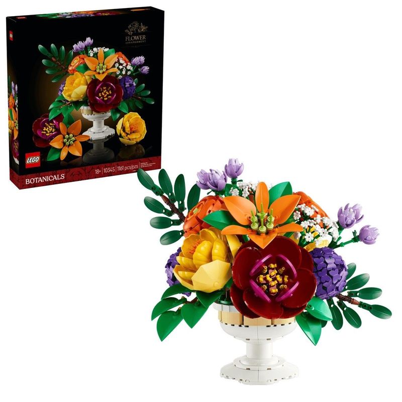 Jucarii, Copii si Bebe - Jucarii si jocuri - Seturi de constructie si cuburi - Seturi de constructie - LEGO BOTANICALS  ARANJAMENT FLORAL 10345 - Infinity.ro