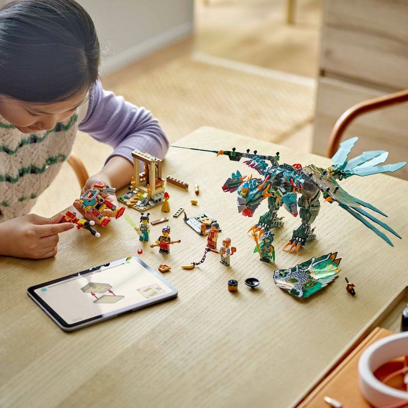 Jucarii, Copii si Bebe - Jucarii si jocuri - Seturi de constructie si cuburi - Seturi de constructie - LEGO MONKIE KID BESTIA CU NOUA CAPETE 80056 - Infinity.ro