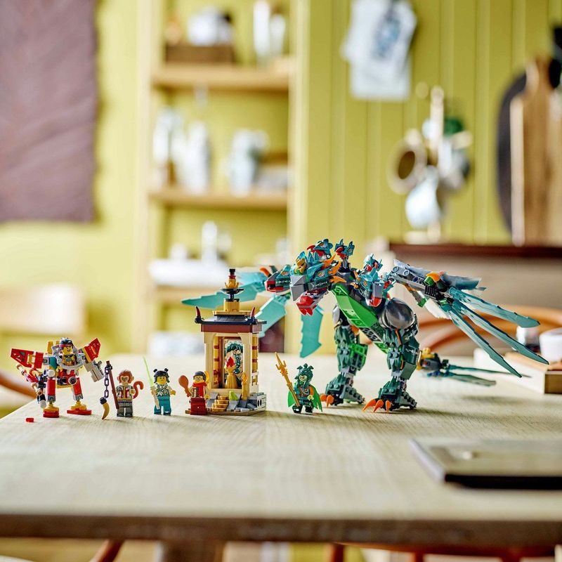 Jucarii, Copii si Bebe - Jucarii si jocuri - Seturi de constructie si cuburi - Seturi de constructie - LEGO MONKIE KID BESTIA CU NOUA CAPETE 80056 - Infinity.ro
