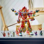 Jucarii, Copii si Bebe - Jucarii si jocuri - Seturi de constructie si cuburi - Seturi de constructie - LEGO MONKIE KID ROBOTUL CU INEL DE FOC AL LUI NEZHA 80057 - Infinity.ro