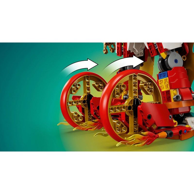 Jucarii, Copii si Bebe - Jucarii si jocuri - Seturi de constructie si cuburi - Seturi de constructie - LEGO MONKIE KID ROBOTUL CU INEL DE FOC AL LUI NEZHA 80057 - Infinity.ro