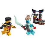 Jucarii, Copii si Bebe - Jucarii si jocuri - Seturi de constructie si cuburi - Seturi de constructie - LEGO NINJAGO BATALIA DINTRE ARIN SI DRAGONIAN 30700 - Infinity.ro