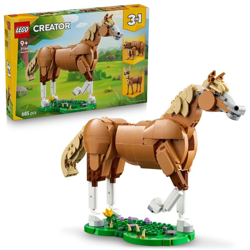 Jucarii, Copii si Bebe - Jucarii si jocuri - Seturi de constructie si cuburi - Seturi de constructie - LEGO CREATOR CAL FRUMOS 31166 - Infinity.ro