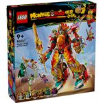 Jucarii, Copii si Bebe - Jucarii si jocuri - Seturi de constructie si cuburi - Seturi de constructie - LEGO MONKIE KID ROBOTUL CU INEL DE FOC AL LUI NEZHA 80057 - Infinity.ro