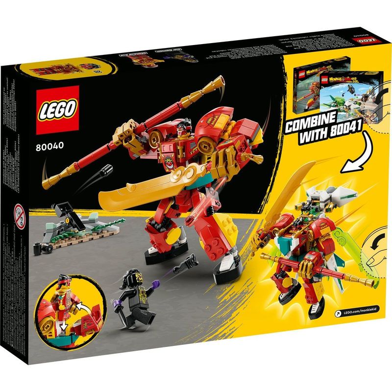 Jucarii, Copii si Bebe - Jucarii si jocuri - Seturi de constructie si cuburi - Seturi de constructie - LEGO MONKIE KID ROBOTUL MULTIFUNCTIONAL AL LUI MONKIE KID 80040 - Infinity.ro