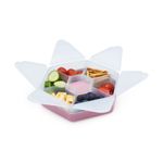 Jucarii, Copii si Bebe - Hrana si alaptare - Biberoane, suzete si accesorii hranire - Articole hranire bebelusi - CUTIE SNACK HEXAGON SNACKLE 6 COMPARTMENTE, MELII, PINK - Infinity.ro