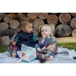 Jucarii, Copii si Bebe - Hrana si alaptare - Biberoane, suzete si accesorii hranire - Articole hranire bebelusi - CUTIE SNACK HEXAGON SNACKLE 6 COMPARTMENTE, MELII, PINK - Infinity.ro