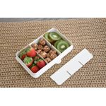 Jucarii, Copii si Bebe - Hrana si alaptare - Biberoane, suzete si accesorii hranire - Articole hranire bebelusi - CUTIE SNACK 6 COMPARTIMENTE, MELII LUXE, IVORY - Infinity.ro