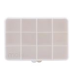Jucarii, Copii si Bebe - Hrana si alaptare - Biberoane, suzete si accesorii hranire - Articole hranire bebelusi - CUTIE SNACK 12 COMPARTIMENTE, MELII LUXE, IVORY - Infinity.ro