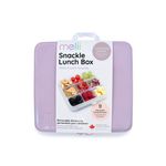 Jucarii, Copii si Bebe - Hrana si alaptare - Biberoane, suzete si accesorii hranire - Articole hranire bebelusi - CUTIE SNACK 9 COMPARTIMENTE, MELII, WISTERIA PURPLE - Infinity.ro