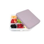 Jucarii, Copii si Bebe - Hrana si alaptare - Biberoane, suzete si accesorii hranire - Articole hranire bebelusi - CUTIE SNACK 9 COMPARTIMENTE, MELII, WISTERIA PURPLE - Infinity.ro