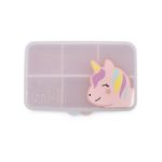 Jucarii, Copii si Bebe - Hrana si alaptare - Biberoane, suzete si accesorii hranire - Articole hranire bebelusi - CUTIE SNACK 6 COMPARTIMENTE, MELII, PRINT UNICORN - Infinity.ro