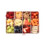Jucarii, Copii si Bebe - Hrana si alaptare - Biberoane, suzete si accesorii hranire - Articole hranire bebelusi - CUTIE SNACK 12 COMPARTIMENTE, MELII, ROZ - Infinity.ro