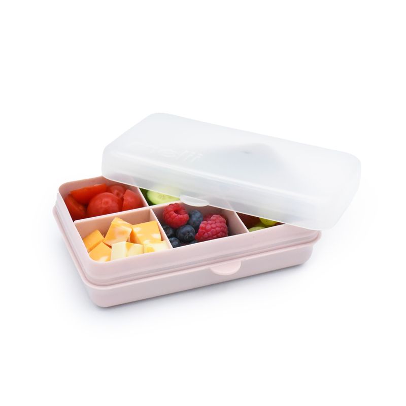 Jucarii, Copii si Bebe - Hrana si alaptare - Biberoane, suzete si accesorii hranire - Articole hranire bebelusi - CUTIE SNACK 6 COMPARTIMENTE, MELII, PINK - Infinity.ro