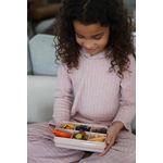 Jucarii, Copii si Bebe - Hrana si alaptare - Biberoane, suzete si accesorii hranire - Articole hranire bebelusi - CUTIE SNACK 6 COMPARTIMENTE, MELII, PINK - Infinity.ro
