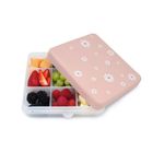 Jucarii, Copii si Bebe - Hrana si alaptare - Biberoane, suzete si accesorii hranire - Articole hranire bebelusi - CUTIE SNACK 9 COMPARTIMENTE, MELII, DAISY PRINT - Infinity.ro