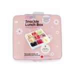 Jucarii, Copii si Bebe - Hrana si alaptare - Biberoane, suzete si accesorii hranire - Articole hranire bebelusi - CUTIE SNACK 9 COMPARTIMENTE, MELII, DAISY PRINT - Infinity.ro
