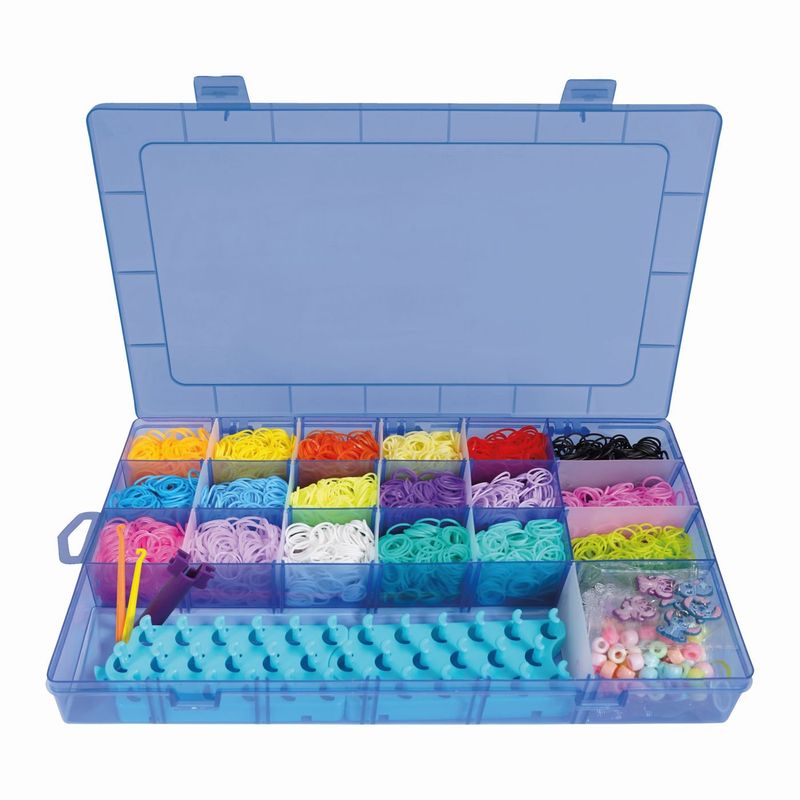 Jucarii, Copii si Bebe - Jucarii si jocuri - Papusi si accesorii - Papusi - PLEXI FLEXI STITCH CUTIE MARE 4500 ELASTICE 100 ACCESORII - Infinity.ro