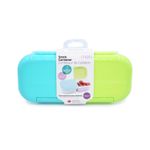 Jucarii, Copii si Bebe - Hrana si alaptare - Biberoane, suzete si accesorii hranire - Articole hranire bebelusi - CUTIE SNACK 2 COMPARTIMENTE, MELII, CACTUS FERN SAGE - Infinity.ro