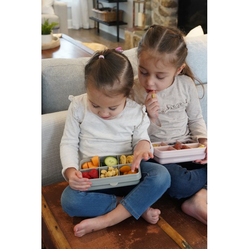 Jucarii, Copii si Bebe - Hrana si alaptare - Biberoane, suzete si accesorii hranire - Articole hranire bebelusi - CUTIE SNACK 6 COMPARTIMENTE, MELII, PRINT PISICA - Infinity.ro