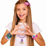 Jucarii, Copii si Bebe - Jucarii si jocuri - Papusi si accesorii - Papusi - PLEXI FLEXI LOVE CUTIE MARE 4500 ELASTICE 100 ACCESORII - Infinity.ro