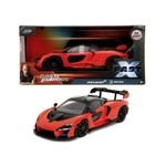 Jucarii, Copii si Bebe - Jucarii si jocuri - Vehicule si jucarii cu telecomanda - Masinute - JADA FAST AND FURIOUS MASINUTA METALICA MCLAREN SENNA SCARA 1 LA 24 - Infinity.ro
