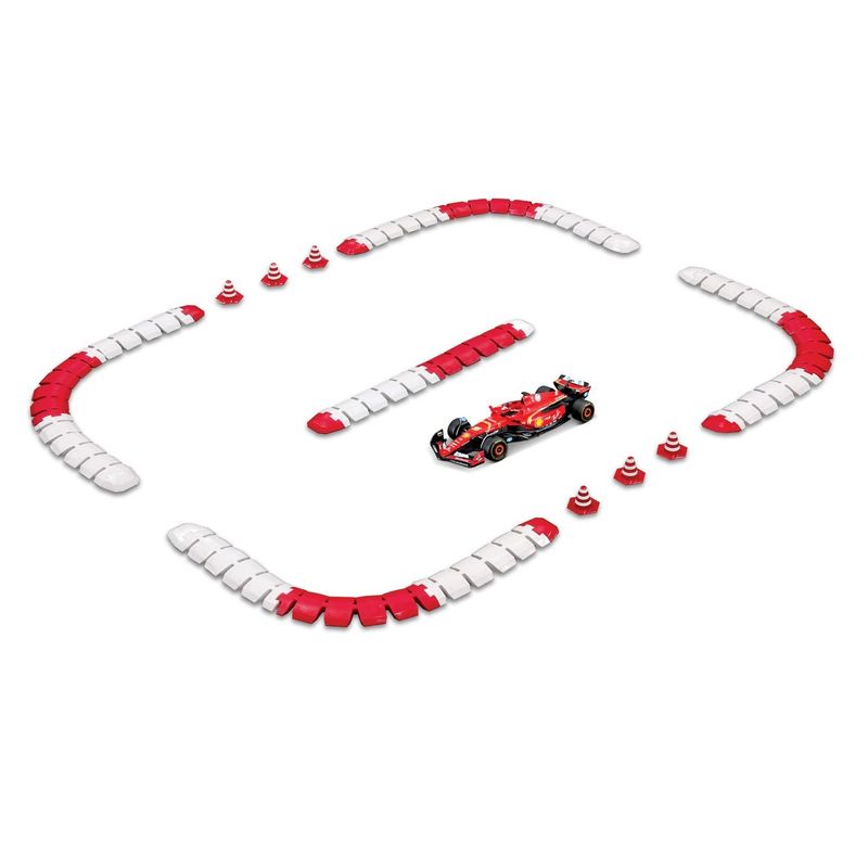 Jucarii, Copii si Bebe - Jucarii si jocuri - Vehicule si jucarii cu telecomanda - Masinute - MAISTO SET PISTA CONSTRUIBILA CU MASINUTA FERRARI SF 24 RC CU TELECOMANDA 2.4GHz SCARA 1 LA 41 - Infinity.ro