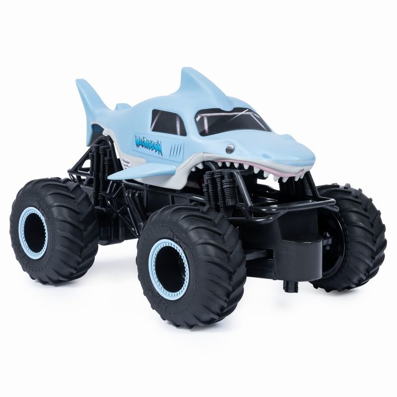 Jucarii, Copii si Bebe - Jucarii si jocuri - Vehicule si jucarii cu telecomanda - Masinute - MONSTER JAM MASINUTA RC MEGALODON 1:24 - Infinity.ro