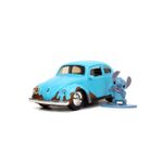 Jucarii, Copii si Bebe - Jucarii si jocuri - Vehicule si jucarii cu telecomanda - Masinute - JADA DISNEY STITCH SET FIGURINA STITCH SI MASINUTA METALICA VOLKSWAGEN BEETLE SCARA 1 LA 32 - Infinity.ro