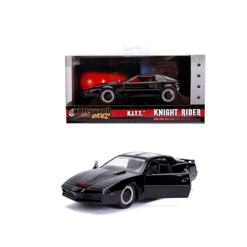 Jucarii, Copii si Bebe - Jucarii si jocuri - Vehicule si jucarii cu telecomanda - Masinute - JADA HOLLYWOOD RIDES MASINUTA METALICA KITT KNIGHT RIDER  SCARA 1 LA 32 - Infinity.ro